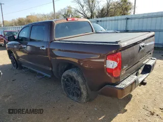 2016 Toyota Tundra 4WD Truck Platinum with VIN 5TFAW5F17GX518494, listed as a Copart auction lot 83022424 with 0 mi miles and Salvage Title. Bid and sale history available at carsss.com. Image 2.