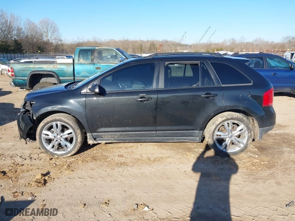 2012 Ford Edge SEL with VIN 2FMDK3J92CBA52044, listed as a IAAI auction lot 41640793 with 175,629 mi miles. Bid and sale history available at carsss.com. Image 14.