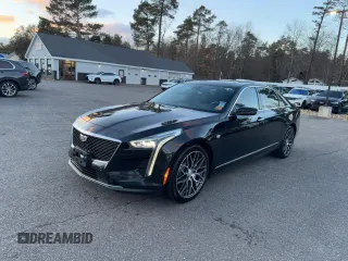 2020 Cadillac CT6 Premium Luxury with VIN 1G6KE5RSXLU110968, listed as a Copart auction lot 87606615 with 183,201 mi miles and Clean title. Bid and sale history available at DreamBid. Image 1.