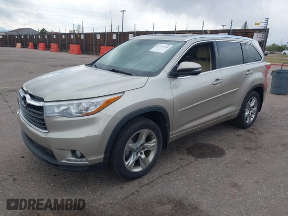 2016 Toyota Highlander Limited with VIN 5TDDKRFH1GS303129, listed as a IAAI auction lot 42112630 with 144,049 mi miles and . Bid and sale history available at DreamBid. Image 17.