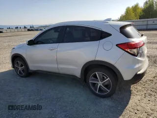 2022 Honda HR-V EX with VIN 3CZRU6H52NM756443, listed as a Copart auction lot 54507595 with 20,972 mi miles and Salvage Title. Bid and sale history available at carsss.com. Image 2.