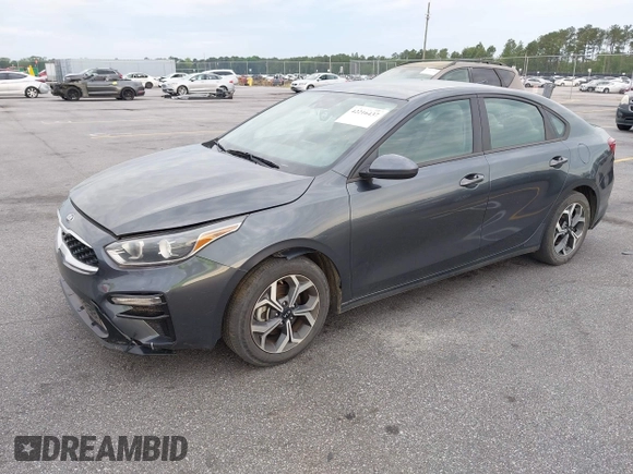 2021 Kia Forte FE with VIN 3KPF24AD1ME346570, listed as a IAAI auction lot 42216437 with 114,770 mi miles and . Bid and sale history available at carsss.com. Image 2.
