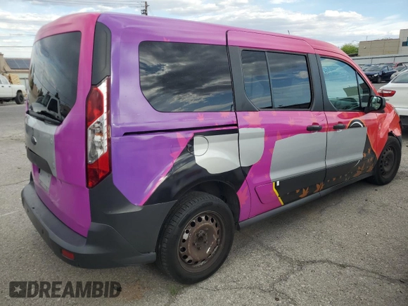 2017 Ford Transit Connect XL with VIN NM0GE9E71H1307092, listed as a Copart auction lot 55099955 with 204,003 mi miles and Clean title. Bid and sale history available at DreamBid. Image 3.
