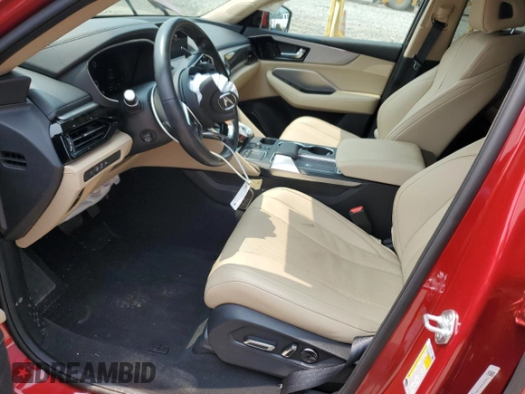 2023 Acura MDX Technology z VIN 5J8YE1H43PL025910, wystawiony jako Copart lot #60610405 z przebiegiem 14 091 mil mil oraz Szkoda całkowita • Salvage title. Historia ofert i sprzedaży dostępna na DreamBid. Obrazek 7.