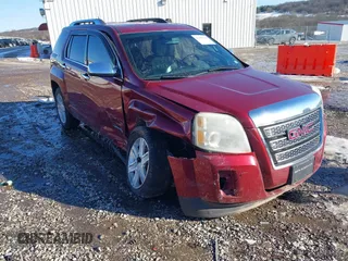 2011 GMC Terrain SLT-2 with VIN 2CTFLXEC6B6338109, listed as a IAAI auction lot 41301788 with 1 mi miles. Bid and sale history available at carsss.com. Image 1.