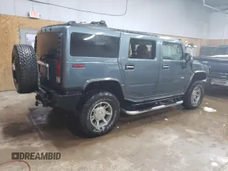 2005 Hummer H2 SUV with VIN 5GRGN23U45H109806, listed as a Copart auction lot 84011934 with 216,167 mi miles and Clean Title. Bid and sale history available at carsss.com. Image 3.