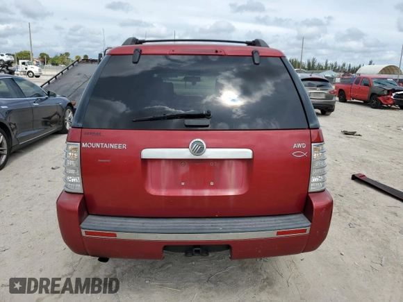 2007 Mercury Mountaineer with VIN 4M2EU47E97UJ16720, listed as a Copart auction lot 45527264 with 240,707 mi miles and Non repairable. Bid and sale history available at DreamBid. Image 6.