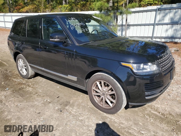 2016 Land Rover Range Rover with VIN SALGR2KF2GA244943, listed as a Copart auction lot 72158843 with 120,891 mi miles and . Bid and sale history available at DreamBid. Image 4.