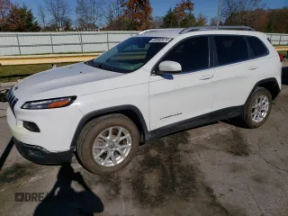 2016 Jeep Cherokee Altitude with VIN 1C4PJLCB7GW135235, listed as a Copart auction lot 80892474 with 201,458 mi miles and Salvage Title. Bid and sale history available at carsss.com. Image 1.