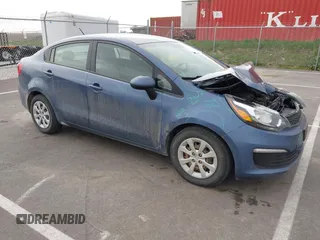 2016 Kia Rio LX with VIN KNADM4A39G6641920, listed as a IAAI auction lot 42158020 with 136,055 mi miles and . Bid and sale history available at DreamBid. Image 1.