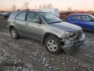 2000 Lexus RX 300 with VIN JT6HF10U9Y0151013, listed as a Copart auction lot 41659615 with 240,676 mi miles and Salvage Title. Bid and sale history available at carsss.com. Image 4.