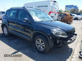 2017 Volkswagen Tiguan S with VIN WVGAV7AX5HK023196, listed as a IAAI auction lot 41999906 with 48,751 mi miles and . Bid and sale history available at DreamBid. Image 1.