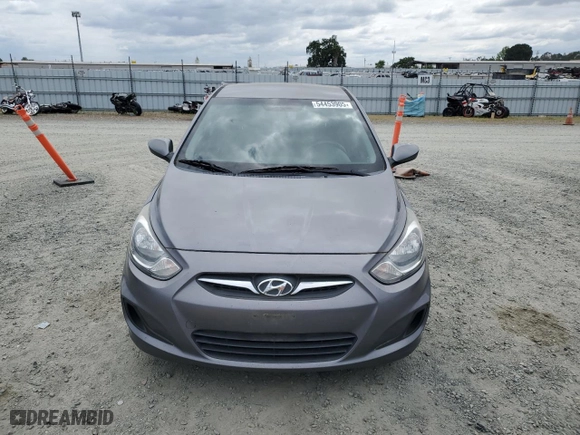2013 Hyundai Accent GL with VIN KMHCT5AE0DU117549, listed as a Copart auction lot 54453905 with 276,266 mi miles and Clean Title. Bid and sale history available at carsss.com. Image 5.