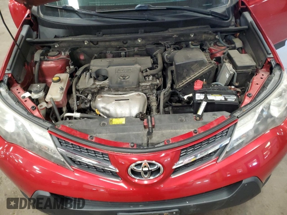2013 Toyota RAV4 XLE with VIN JTMRFREV2DD028749, listed as a Copart auction lot 56831945 with 138,586 mi miles and Salvage title. Bid and sale history available at DreamBid. Image 12.