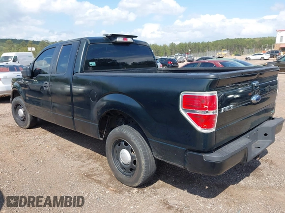 2014 Ford F-150 XL with VIN 1FTEX1CM8EFB18162, listed as a IAAI auction lot 41929491 with 1 mi miles. Bid and sale history available at carsss.com. Image 3.