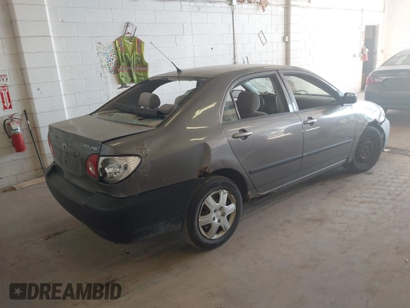 2005 Toyota Corolla CE with VIN 1NXBR32E15Z483325, listed as a IAAI auction lot 42244928 with 270,006 mi miles and . Bid and sale history available at DreamBid. Image 4.