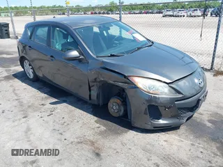 2012 Mazda 3 i Touring with VIN JM1BL1L89C1595243, listed as a IAAI auction lot 42131045 with 120,716 mi miles and . Bid and sale history available at carsss.com. Image 1.