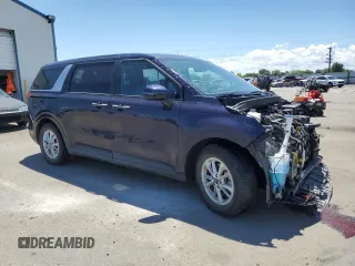 2022 Kia Carnival LXS with VIN KNDNB4H3XN6173633, listed as a Copart auction lot 59871484 with 21,822 mi miles and Salvage Title. Bid and sale history available at carsss.com. Image 4.