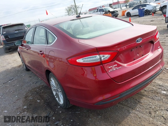 2014 Ford Fusion SE with VIN 3FA6P0HD6ER198299, listed as a IAAI auction lot 42020385 with 128,669 mi miles. Bid and sale history available at carsss.com. Image 3.