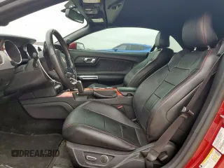 2015 Ford Mustang EcoBoost Premium with VIN 1FATP8UH5F5380428, listed as a Copart auction lot 58417675 with 91,201 mi miles and Salvage title. Bid and sale history available at DreamBid. Image 7.