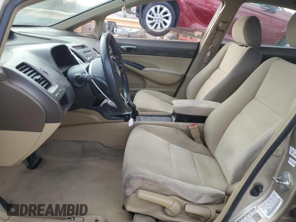 2008 Honda Civic LX с VIN JHMFA16528S000449, выставлен на аукционе Copart как лот 46075895 с пробегом 160 512 миль миль и Списание • Salvage title. История ставок и продаж доступна на DreamBid. Изображение 7.