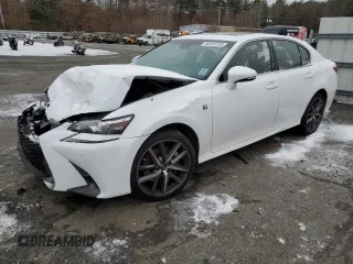 2018 Lexus GS with VIN JTHCZ1BL5JA010307, listed as a Copart auction lot 83028184 with 0 mi miles and Salvage Title. Bid and sale history available at carsss.com. Image 1.