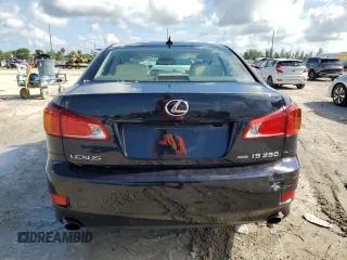 2009 Lexus IS with VIN JTHCK262395033522, listed as a Copart auction lot 64935254 with 113,594 mi miles and Salvage Title. Bid and sale history available at carsss.com. Image 6.