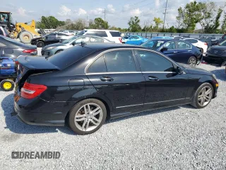 2014 Mercedes-Benz C 250 Sport with VIN WDDGF4HB4EA940397, listed as a Copart auction lot 48552465 with 132,003 mi miles and Salvage title. Bid and sale history available at DreamBid. Image 3.