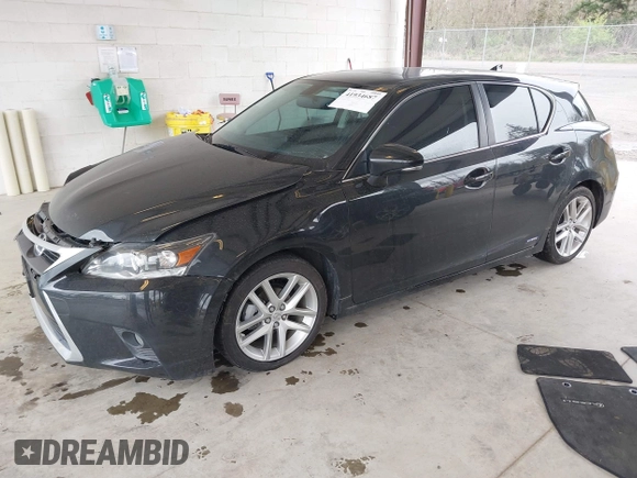 2017 Lexus CT with VIN JTHKD5BH8H2290497, listed as a IAAI auction lot 41934687 with 44,496 mi miles. Bid and sale history available at carsss.com. Image 17.