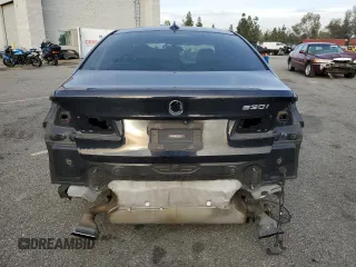 2018 BMW 5 Series 530i with VIN WBAJA5C59JG898206, listed as a Copart auction lot 43661015 with 75,243 mi miles and Salvage Title. Bid and sale history available at carsss.com. Image 6.