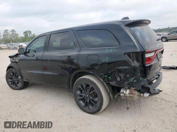 2022 Dodge Durango GT Plus with VIN 1C4RDJDG4NC197074, listed as a Copart auction lot 53082455 with 45,744 mi miles and Salvage title. Bid and sale history available at DreamBid. Image 2.