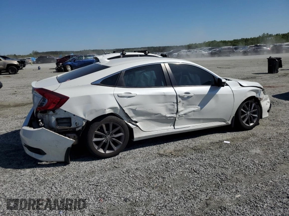 2019 Honda Civic EX-L z VIN 19XFC1F72KE001818, wystawiony jako Copart lot #52411325 z przebiegiem 58 050 mil mil oraz Szkoda całkowita • Salvage title. Historia ofert i sprzedaży dostępna na DreamBid. Obrazek 3.