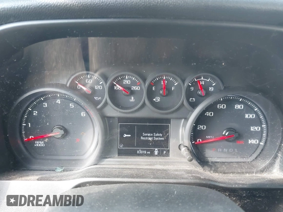2021 Chevrolet Silverado 1500 Work Truck with VIN 3GCNWAEF3MG369444, listed as a IAAI auction lot 41493032 with 83,019 mi miles. Bid and sale history available at carsss.com. Image 7.