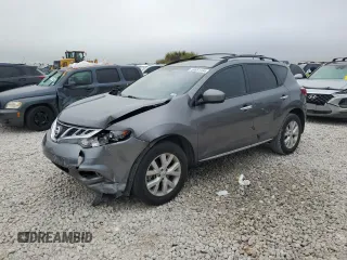 2013 Nissan Murano SL with VIN JN8AZ1MU5DW213515, listed as a Copart auction lot 69851154 with 136,565 mi miles and Salvage Title. Bid and sale history available at carsss.com. Image 1.