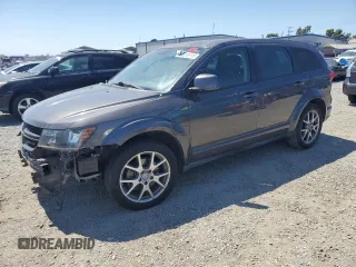 2016 Dodge Journey R/T with VIN 3C4PDCEG2GT218609, listed as a Copart auction lot 64318115 with Not provided miles and Salvage title. Bid and sale history available at DreamBid. Image 1.