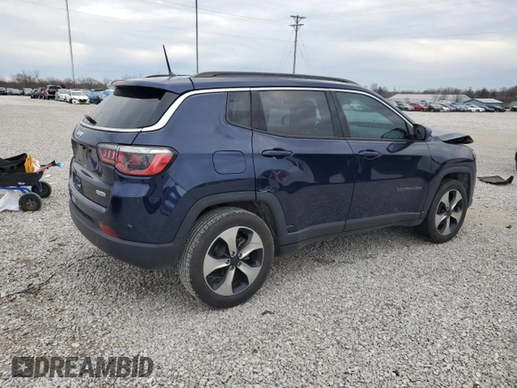 2018 Jeep Compass Latitude z VIN 3C4NJCBB1JT240505, wystawiony jako Copart lot #44365215 z przebiegiem 102 798 mil mil oraz Szkoda całkowita • Salvage title. Historia ofert i sprzedaży dostępna na DreamBid. Obrazek 3.