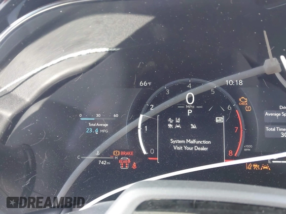 2024 Lexus TX 350 with VIN 5TDAAAA6XRS012001, listed as a IAAI auction lot 41920283 with 742 mi miles and . Bid and sale history available at DreamBid. Image 7.