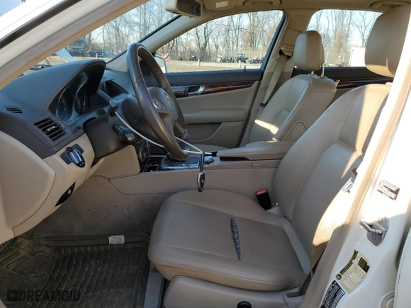 2010 Mercedes-Benz C-Class C 300 Sport with VIN WDDGF8BB0AF485240, listed as a Copart auction lot 46290385 with NaN miles and Salvage Title. Bid and sale history available at carsss.com. Image 7.