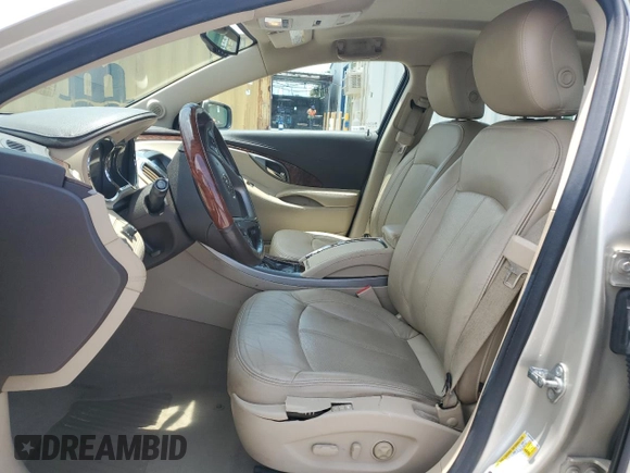 2013 Buick LaCrosse Premium 1 with VIN 1G4GF5E38DF238965, listed as a Copart auction lot 58130755 with 89,287 mi miles and Salvage title. Bid and sale history available at DreamBid. Image 7.