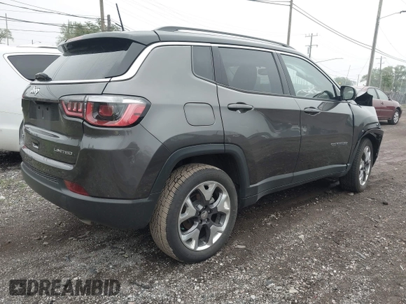 2020 Jeep Compass Limited z VIN 3C4NJDCB1LT131792, wystawiony jako IAAI lot #42443165 z przebiegiem 69 459 mil mil oraz . Historia ofert i sprzedaży dostępna na DreamBid. Obrazek 4.