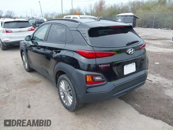 2019 Hyundai Kona SEL with VIN KM8K2CAA5KU366944, listed as a IAAI auction lot 42012927 with 78,621 mi miles and . Bid and sale history available at DreamBid. Image 3.