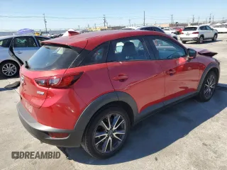 2018 Mazda CX-3 Touring with VIN JM1DKDC78J1307830, listed as a Copart auction lot 47021665 with 39,088 mi miles and Salvage Title. Bid and sale history available at carsss.com. Image 3.