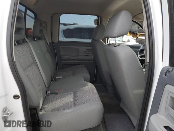 2007 Dodge Dakota SLT with VIN 1D7HW48P17S172620, listed as a Copart auction lot 48219055 with 136,230 mi miles and Salvage Title. Bid and sale history available at carsss.com. Image 10.