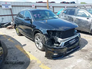 2018 Audi Q3 Premium Plus with VIN WA1JCCFS4JR024928, listed as a IAAI auction lot 42194262 with 48,016 mi miles and . Bid and sale history available at DreamBid. Image 1.