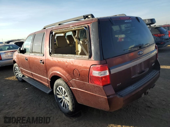 2017 Ford Expedition EL XLT with VIN 1FMJK1JT5HEA33468, listed as a Copart auction lot 73643384 with 128,649 mi miles and Clean Title. Bid and sale history available at carsss.com. Image 2.