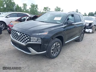 2021 Hyundai Santa Fe Hybrid Blue with VIN KM8S2DA19MU011655, listed as a IAAI auction lot 39858638 with NaN miles. Bid and sale history available at carsss.com. Image 17.