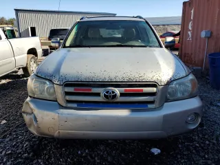 2007 Toyota Highlander with VIN JTEGD21A670168026, listed as a Copart auction lot 42421105 with 0 mi miles and Salvage Title. Bid and sale history available at carsss.com. Image 5.