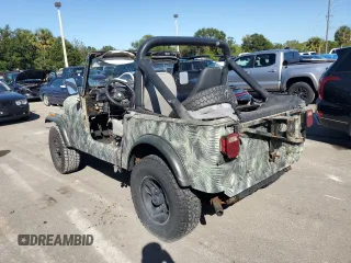 1985 Jeep CJ z VIN 1JCCF87AXFT003034, wystawiony jako Copart lot #75175274 z przebiegiem 15 849 mil mil oraz Szkody całkowita. Historia ofert i sprzedaży dostępna na DreamBid. Obrazek 2.