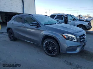 2018 Mercedes-Benz GLA with VIN WDCTG4GB5JJ491789, listed as a Copart auction lot 41989525 with 52,161 mi miles and Salvage Title. Bid and sale history available at carsss.com. Image 4.
