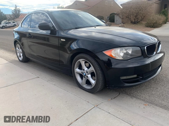 2010 BMW 1 Series 128i with VIN WBAUP9C58AVF49460, listed as a Copart auction lot 85806914 with 252,819 mi miles and Clean Title. Bid and sale history available at DreamBid. Image 1.